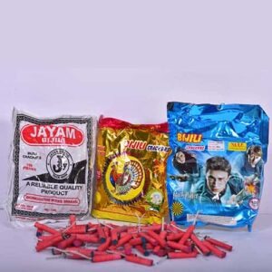 stripped bijili crackers (100 pcs)