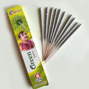 12 Cm Green Sparklers
