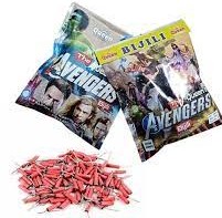 red bijili crackers (100 pcs)